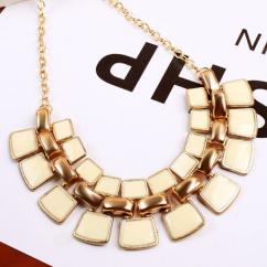 White Egyptian Cleopatra Necklace artificial imitation fashion jewellery online
