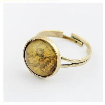 Crystal Map Ring artificial imitation fashion jewellery online