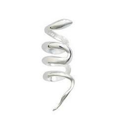 Silver Snake Ear Cuff Single Earring artificial imitation fashion jewellery online