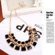 Black Egyptian Cleopatra Necklace artificial imitation fashion jewellery online