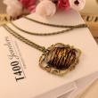 Tiger Design  Antique Gold Plated Necklace artificial imitation fashion jewellery online