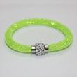 Light Green  Twilight Sparkle Crystals Filled Magnetic Clasp Bracelet artificial imitation fashion jewellery online