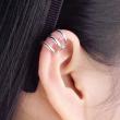 Silver No Piercing Ear Clip – 1 Pcs artificial imitation fashion jewellery online